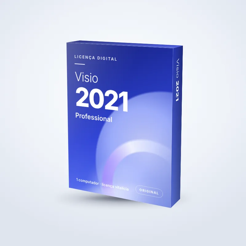 Visio 2021 Professional – Licença Vitalícia